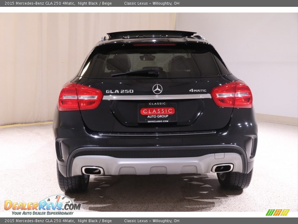 2015 Mercedes-Benz GLA 250 4Matic Night Black / Beige Photo #23