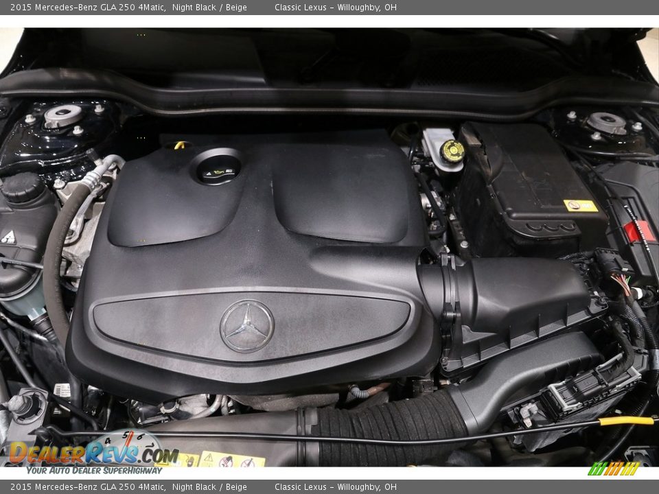 2015 Mercedes-Benz GLA 250 4Matic Night Black / Beige Photo #24