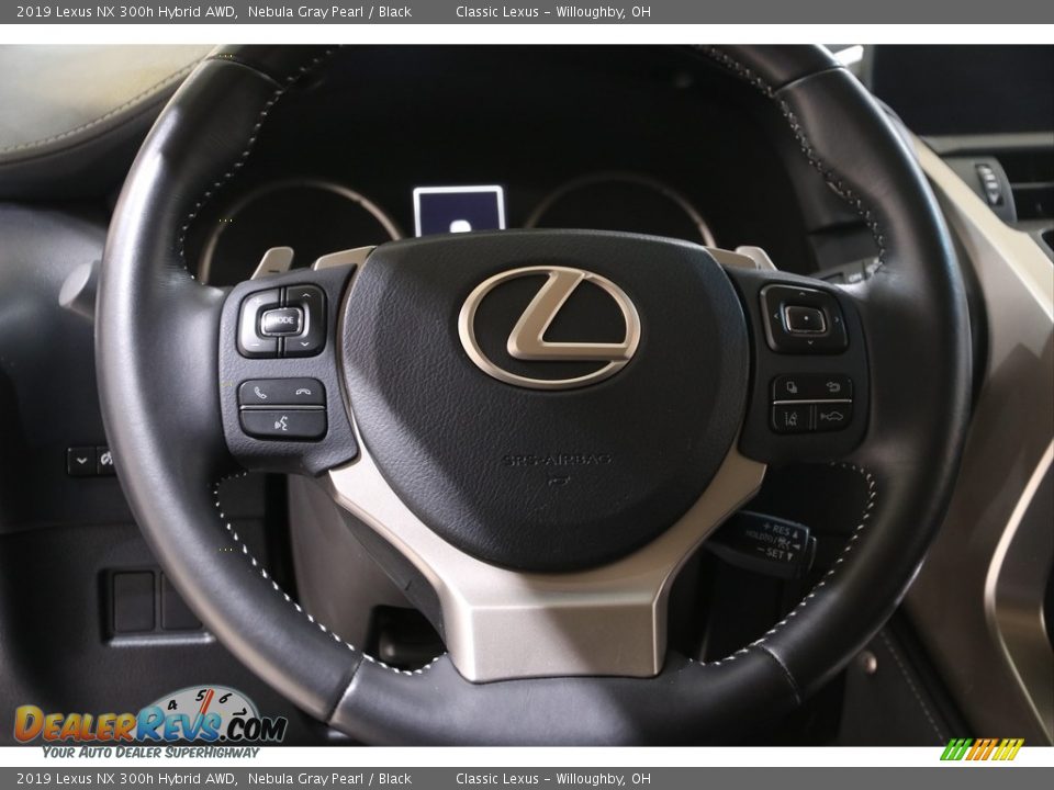 2019 Lexus NX 300h Hybrid AWD Steering Wheel Photo #7