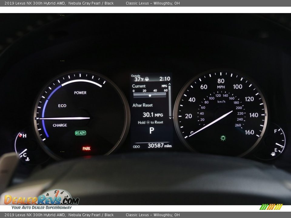 2019 Lexus NX 300h Hybrid AWD Gauges Photo #8