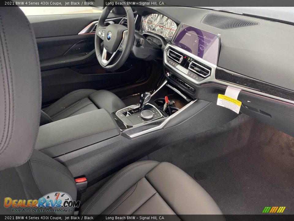 2021 BMW 4 Series 430i Coupe Jet Black / Black Photo #3
