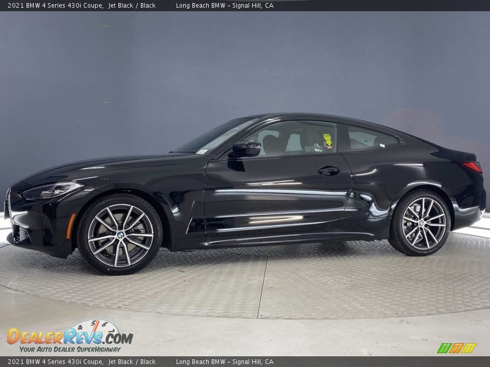 2021 BMW 4 Series 430i Coupe Jet Black / Black Photo #8