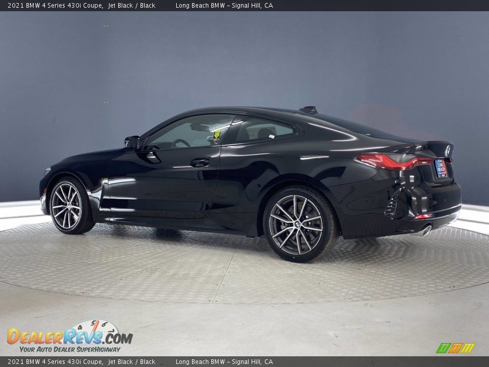 2021 BMW 4 Series 430i Coupe Jet Black / Black Photo #10