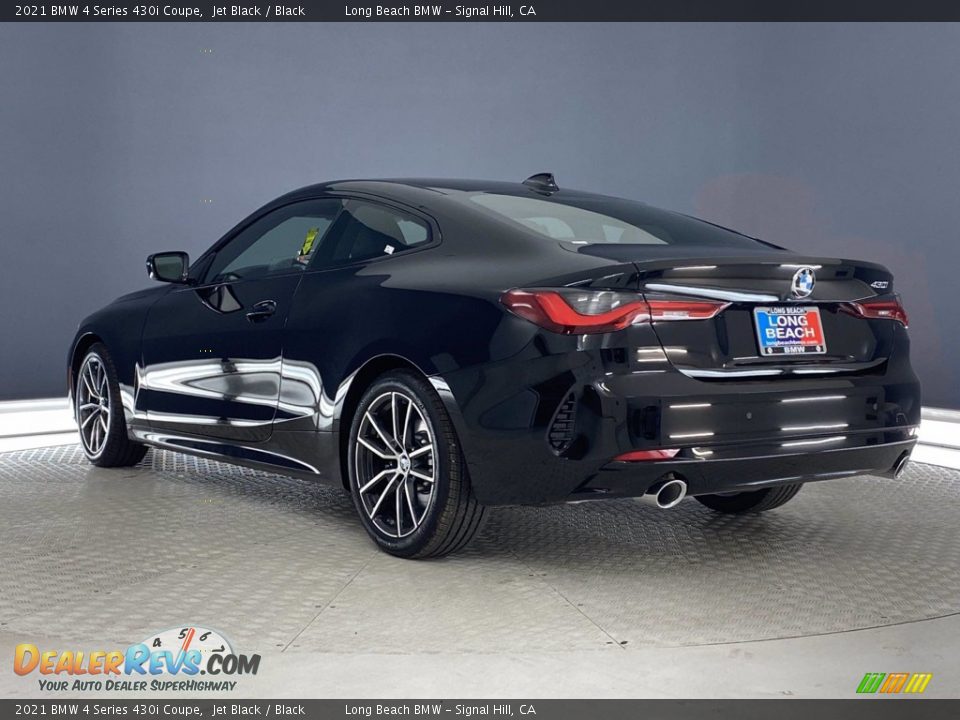 2021 BMW 4 Series 430i Coupe Jet Black / Black Photo #11