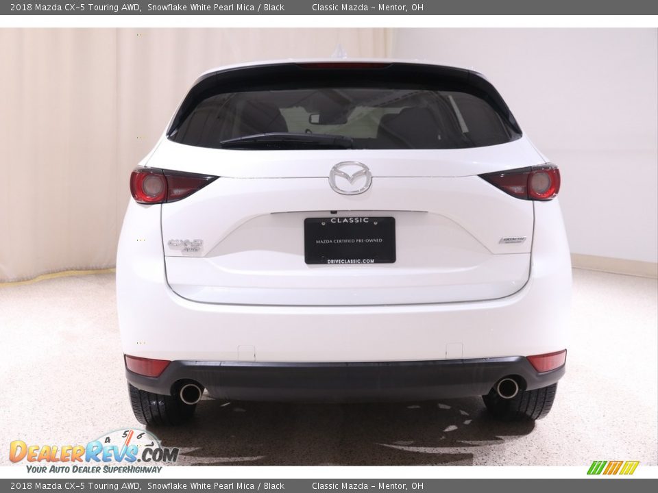 2018 Mazda CX-5 Touring AWD Snowflake White Pearl Mica / Black Photo #18