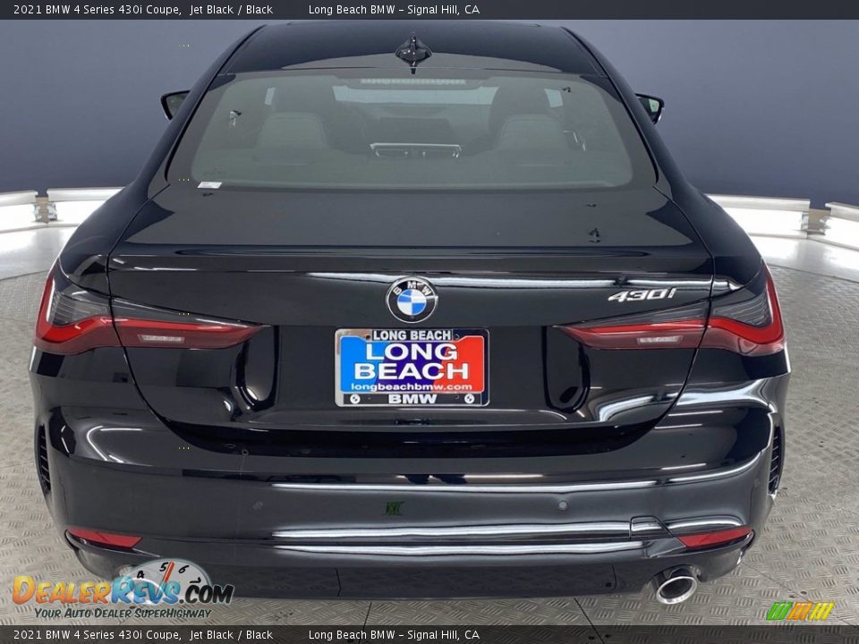 2021 BMW 4 Series 430i Coupe Jet Black / Black Photo #12