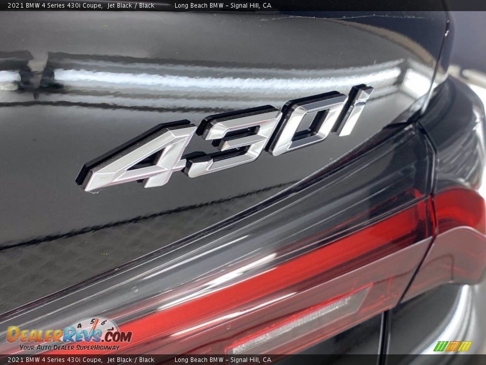 2021 BMW 4 Series 430i Coupe Jet Black / Black Photo #13