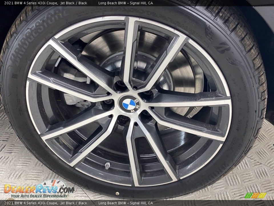 2021 BMW 4 Series 430i Coupe Jet Black / Black Photo #14
