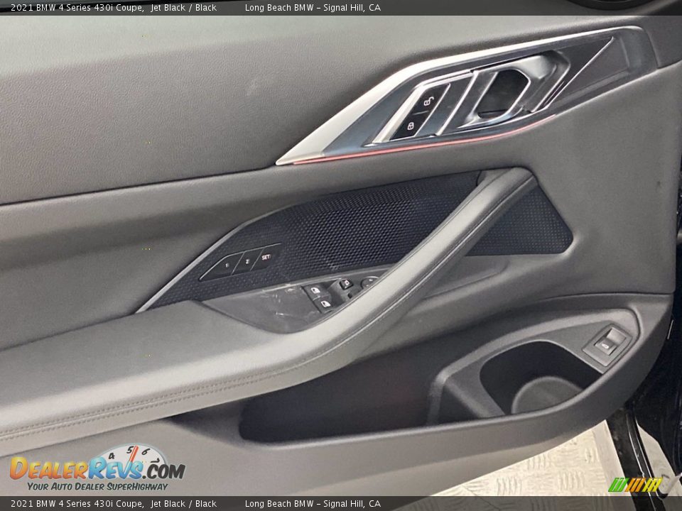 2021 BMW 4 Series 430i Coupe Jet Black / Black Photo #15