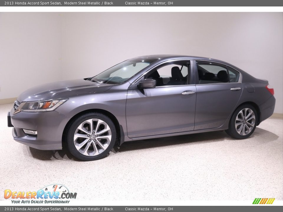 Front 3/4 View of 2013 Honda Accord Sport Sedan Photo #3