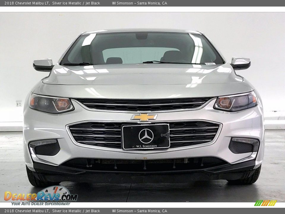 2018 Chevrolet Malibu LT Silver Ice Metallic / Jet Black Photo #2