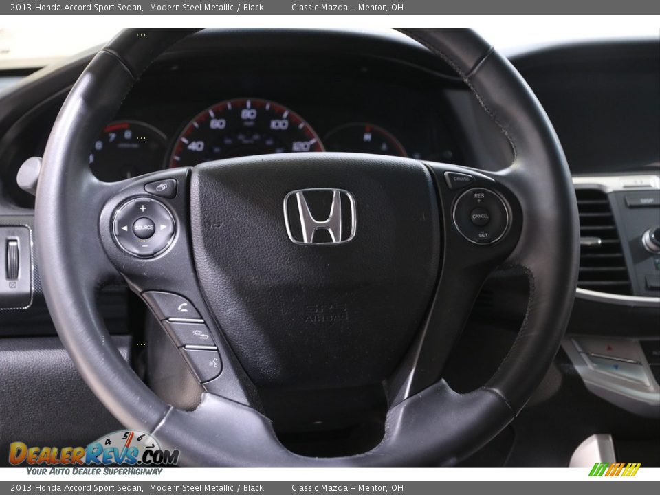 2013 Honda Accord Sport Sedan Steering Wheel Photo #7