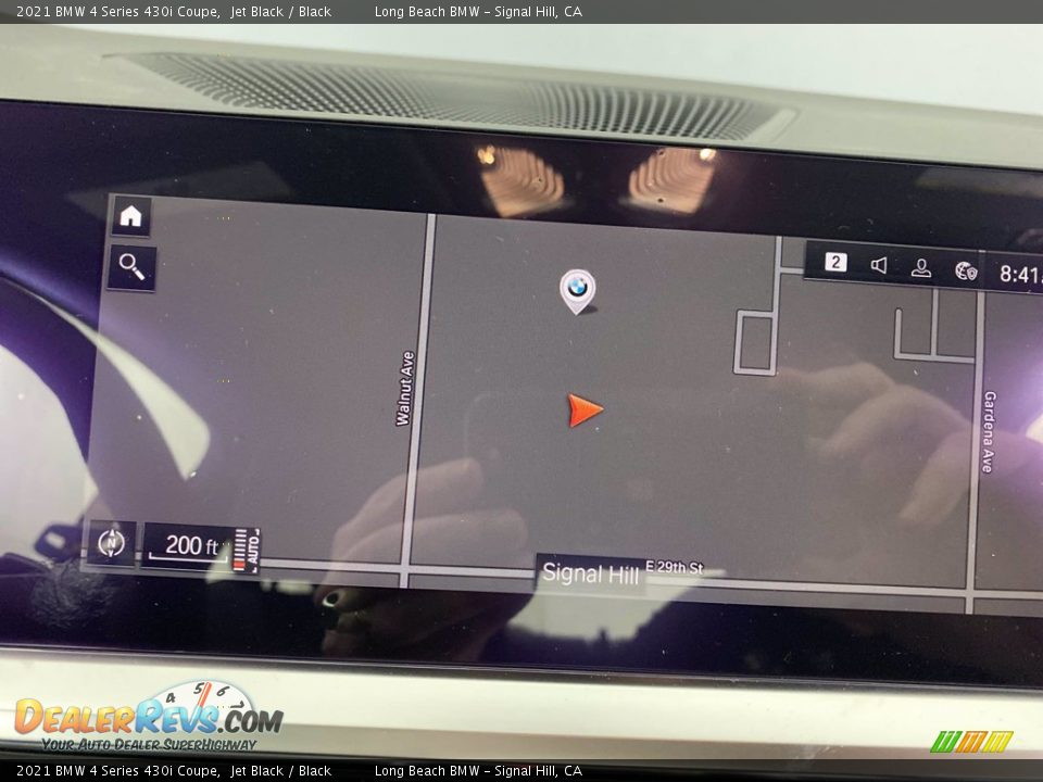 2021 BMW 4 Series 430i Coupe Jet Black / Black Photo #24