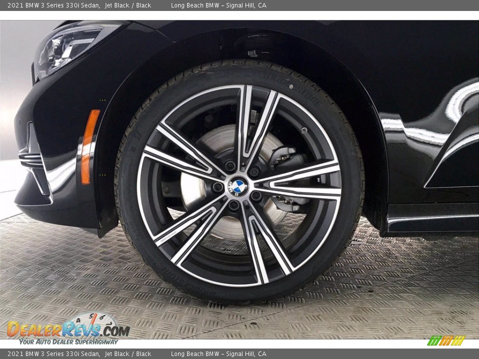 2021 BMW 3 Series 330i Sedan Jet Black / Black Photo #12