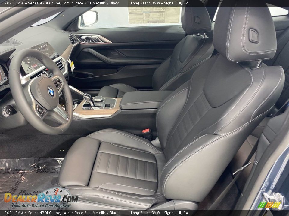 2021 BMW 4 Series 430i Coupe Arctic Race Blue Metallic / Black Photo #3