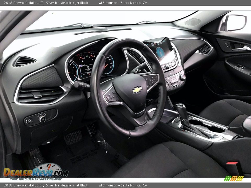 2018 Chevrolet Malibu LT Silver Ice Metallic / Jet Black Photo #14