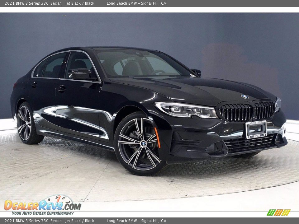 2021 BMW 3 Series 330i Sedan Jet Black / Black Photo #17