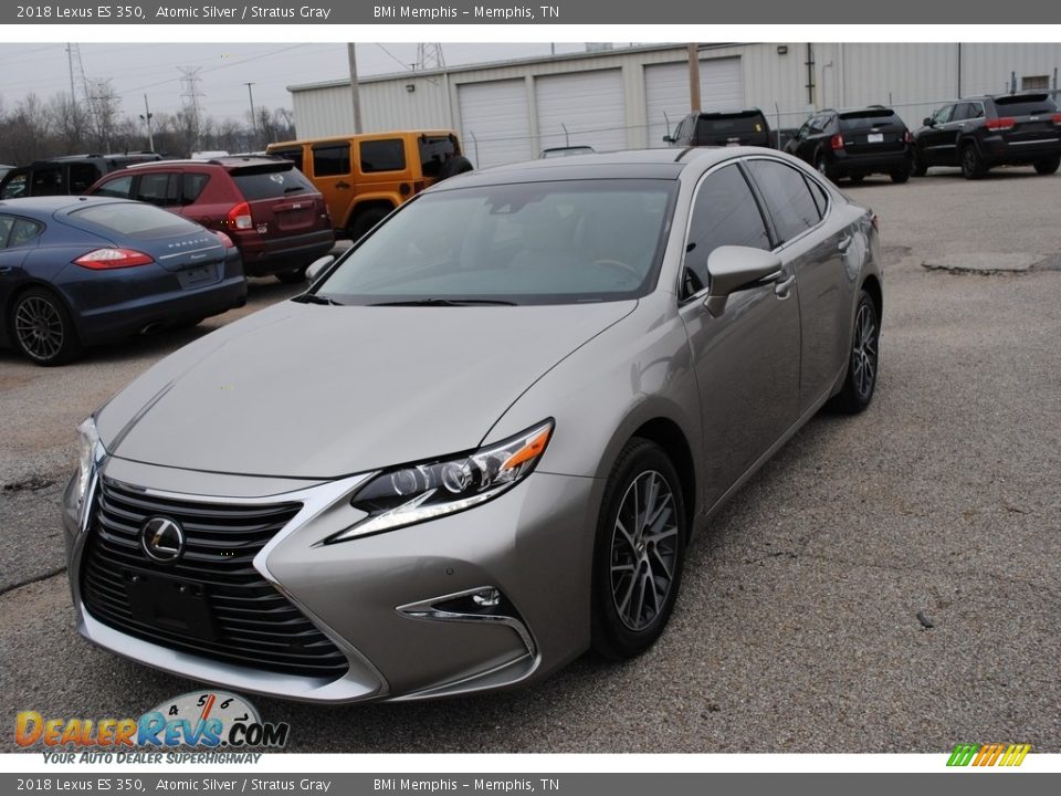 2018 Lexus ES 350 Atomic Silver / Stratus Gray Photo #1