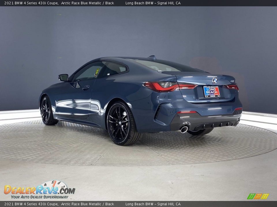 2021 BMW 4 Series 430i Coupe Arctic Race Blue Metallic / Black Photo #11