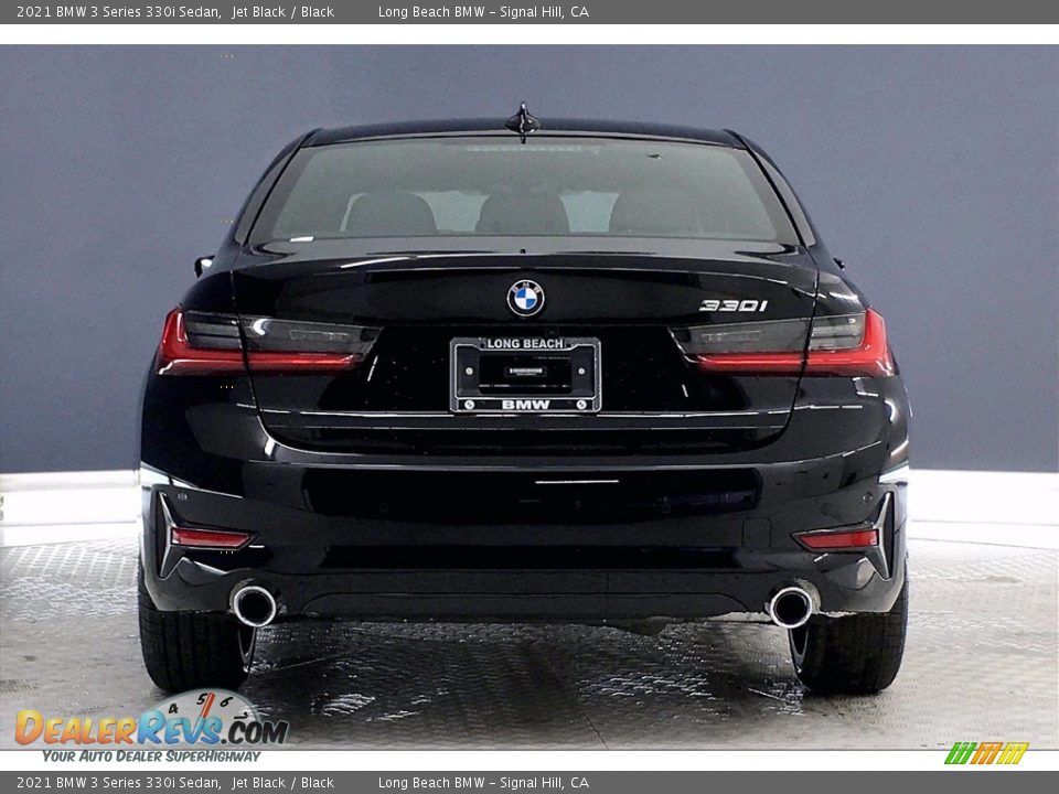 2021 BMW 3 Series 330i Sedan Jet Black / Black Photo #4