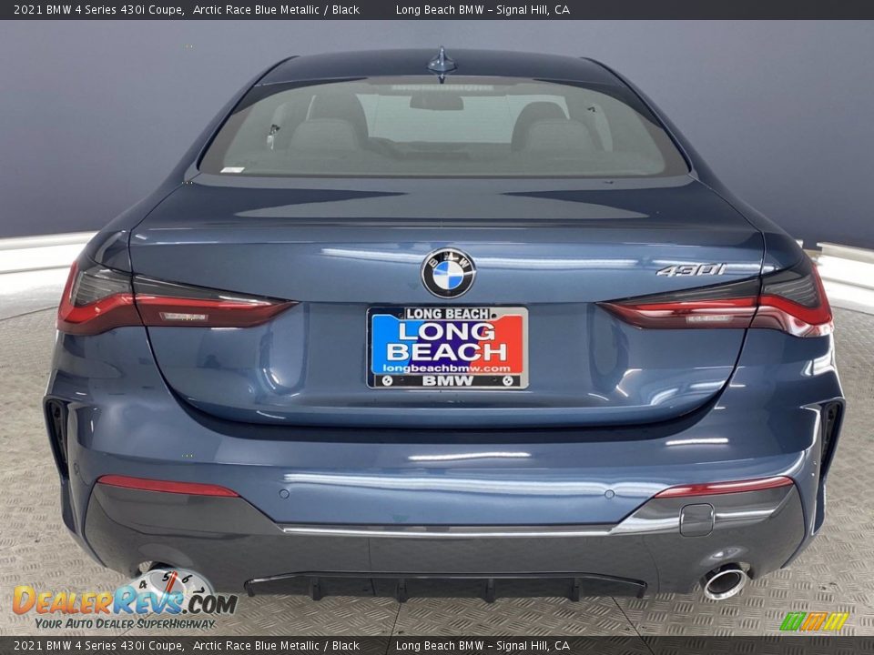 2021 BMW 4 Series 430i Coupe Arctic Race Blue Metallic / Black Photo #12