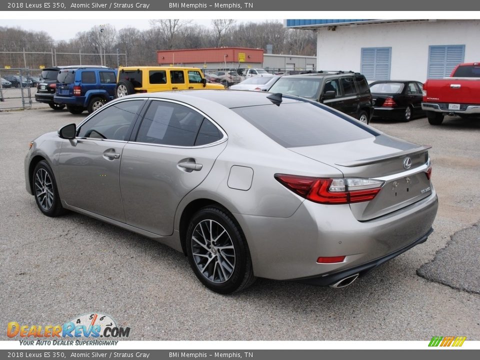 2018 Lexus ES 350 Atomic Silver / Stratus Gray Photo #3