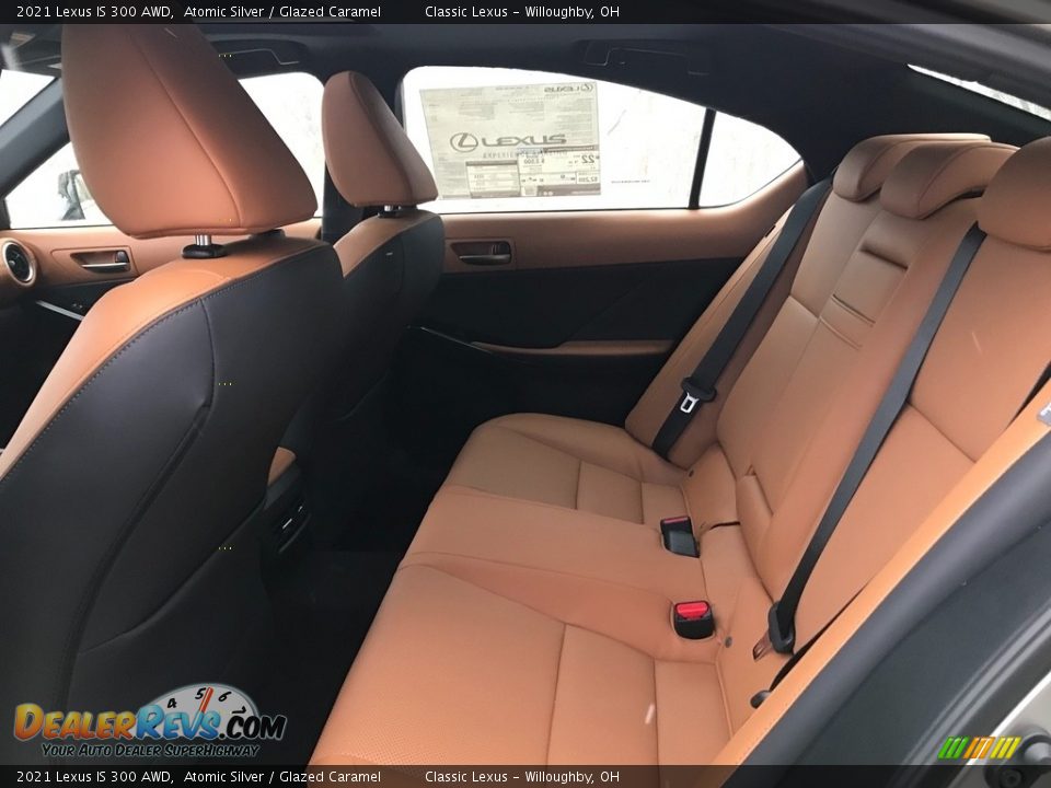 Rear Seat of 2021 Lexus IS 300 AWD Photo #3