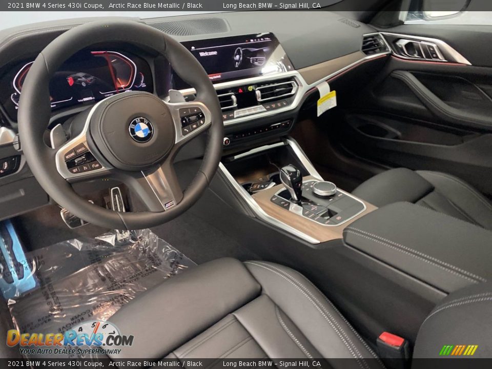 2021 BMW 4 Series 430i Coupe Arctic Race Blue Metallic / Black Photo #15