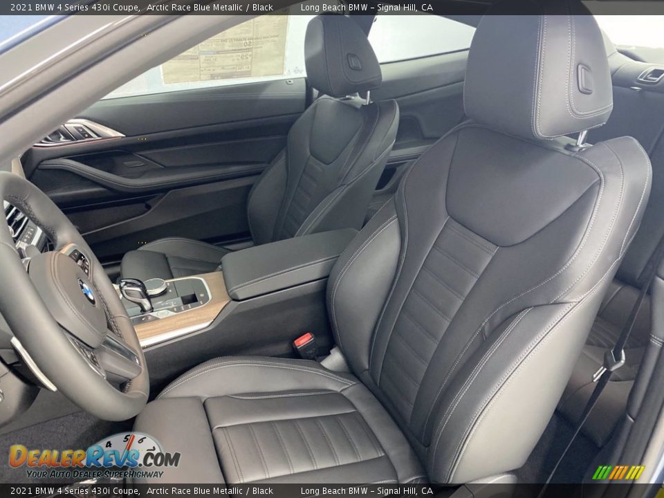 2021 BMW 4 Series 430i Coupe Arctic Race Blue Metallic / Black Photo #17