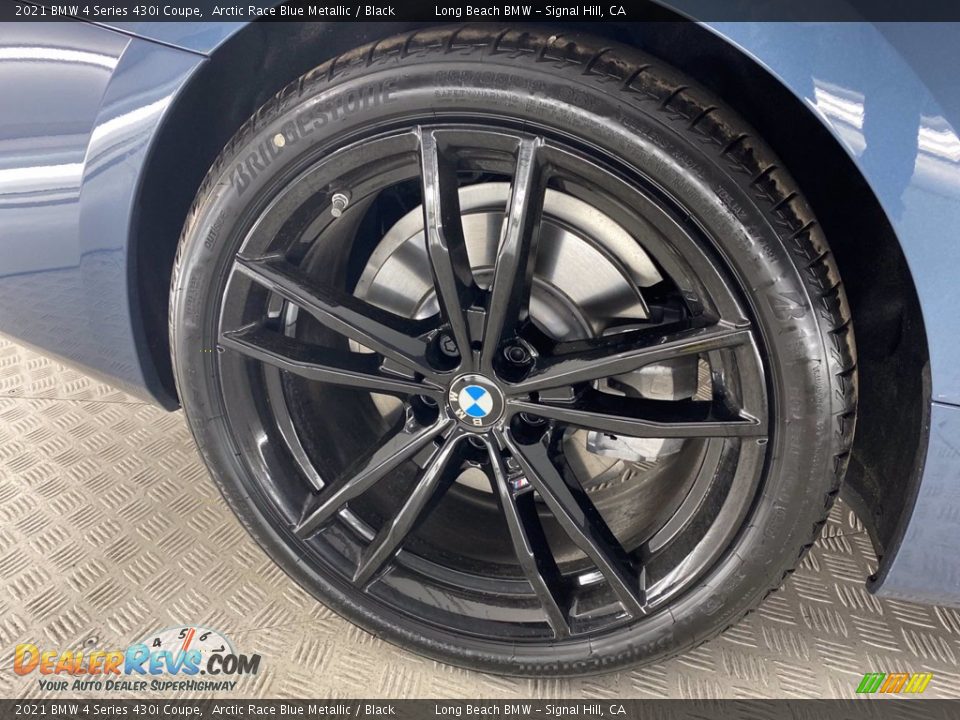 2021 BMW 4 Series 430i Coupe Arctic Race Blue Metallic / Black Photo #20