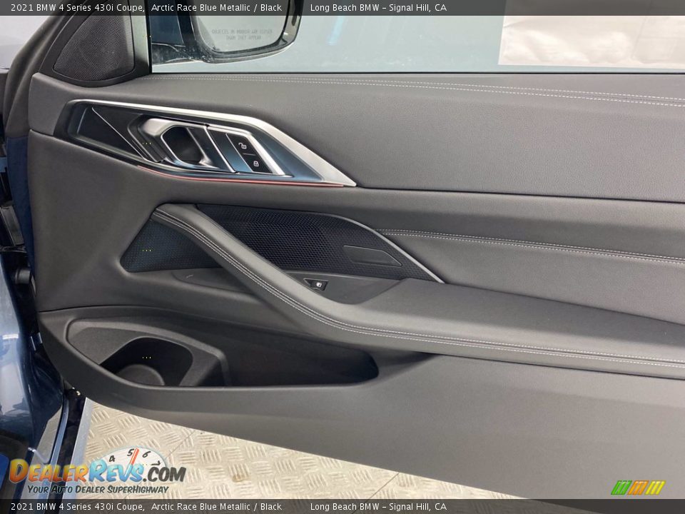 2021 BMW 4 Series 430i Coupe Arctic Race Blue Metallic / Black Photo #21
