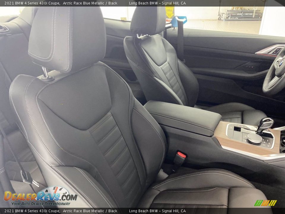 2021 BMW 4 Series 430i Coupe Arctic Race Blue Metallic / Black Photo #22