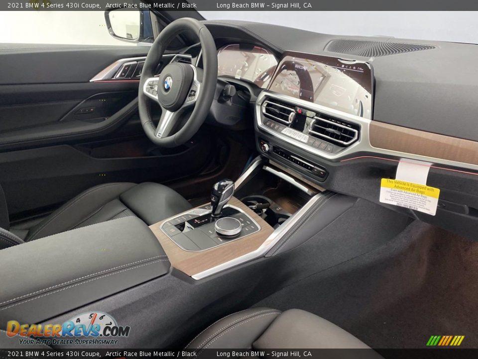 2021 BMW 4 Series 430i Coupe Arctic Race Blue Metallic / Black Photo #23