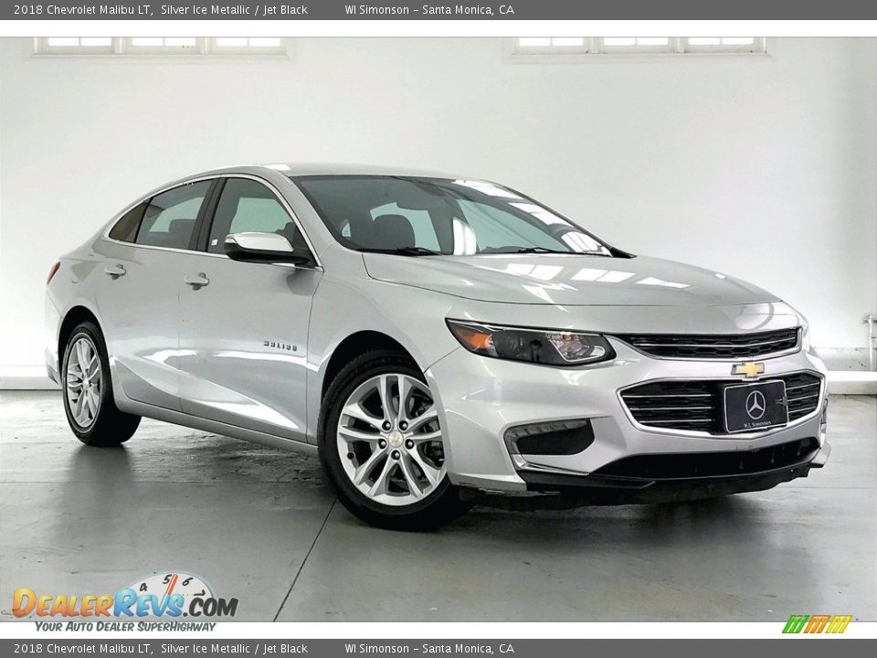 2018 Chevrolet Malibu LT Silver Ice Metallic / Jet Black Photo #33