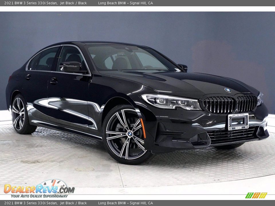 2021 BMW 3 Series 330i Sedan Jet Black / Black Photo #17