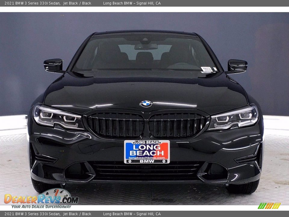 2021 BMW 3 Series 330i Sedan Jet Black / Black Photo #2