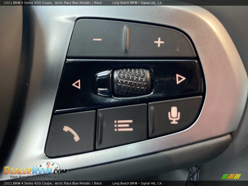 2021 BMW 4 Series 430i Coupe Arctic Race Blue Metallic / Black Photo #29