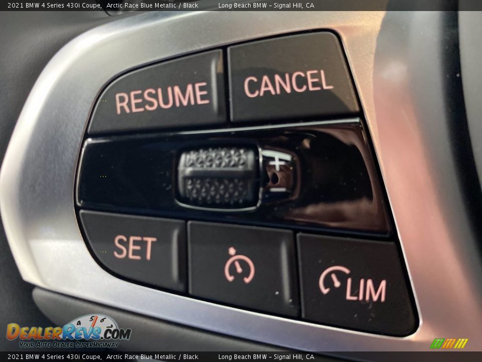 2021 BMW 4 Series 430i Coupe Arctic Race Blue Metallic / Black Photo #30