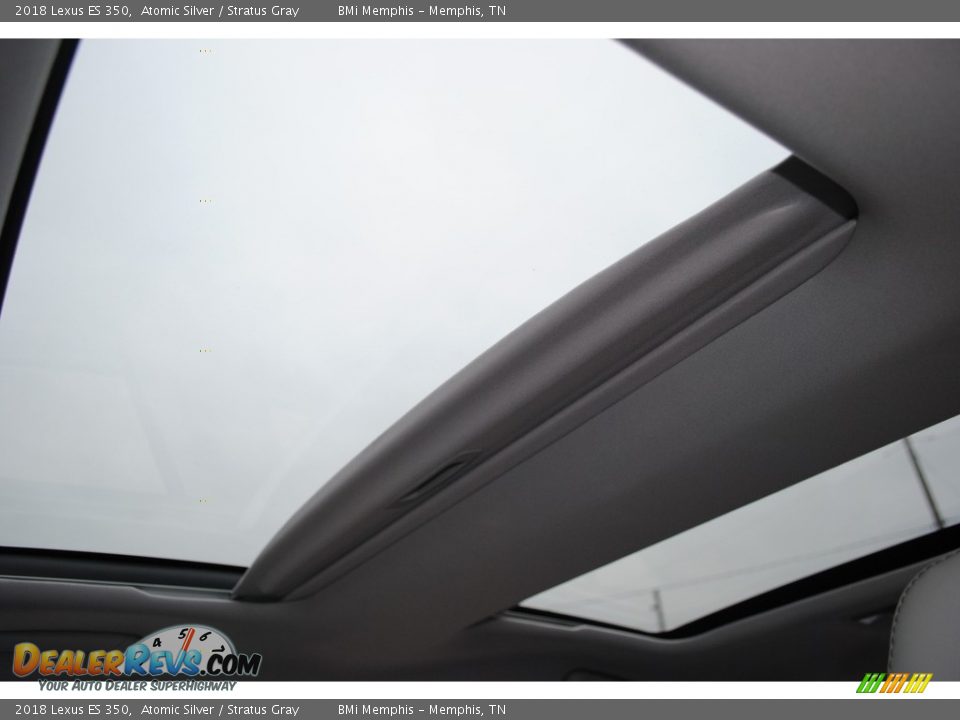 2018 Lexus ES 350 Atomic Silver / Stratus Gray Photo #26