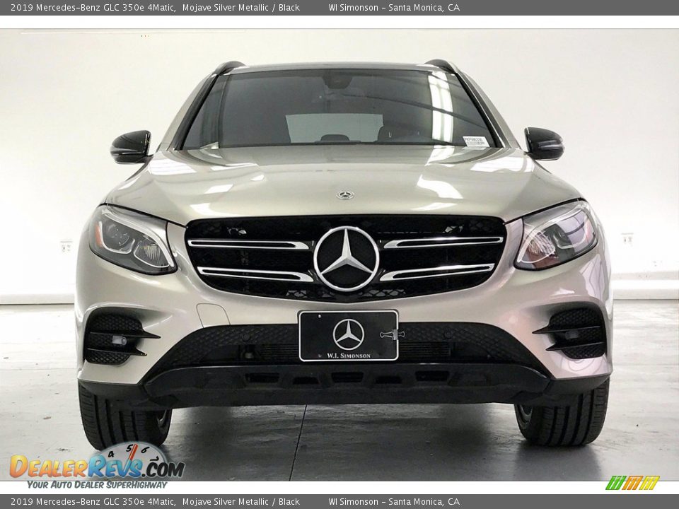 2019 Mercedes-Benz GLC 350e 4Matic Mojave Silver Metallic / Black Photo #2