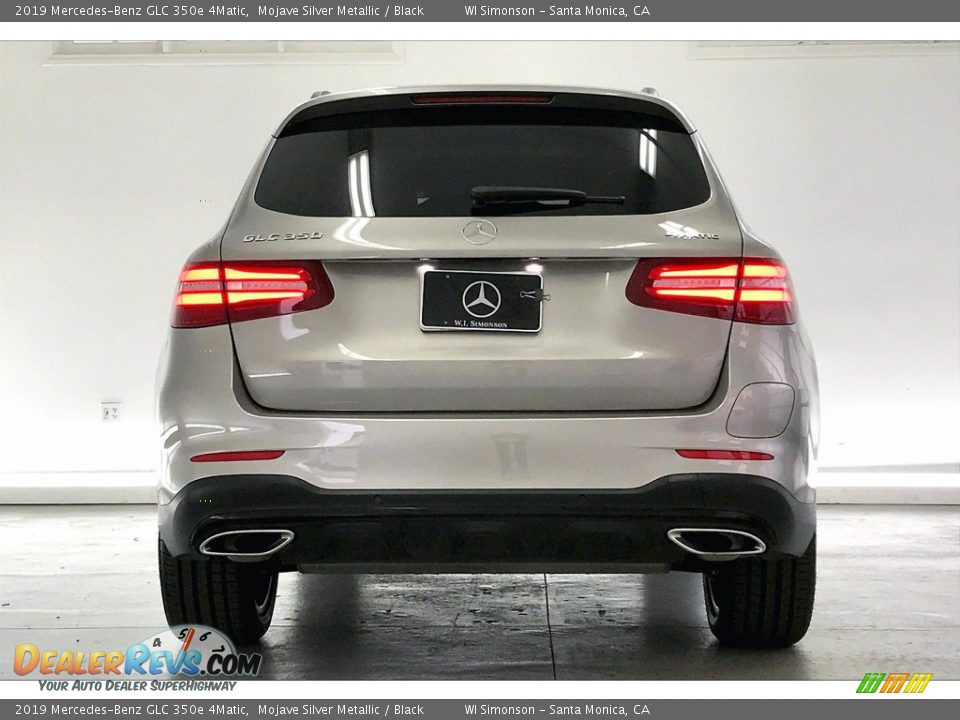 2019 Mercedes-Benz GLC 350e 4Matic Mojave Silver Metallic / Black Photo #3