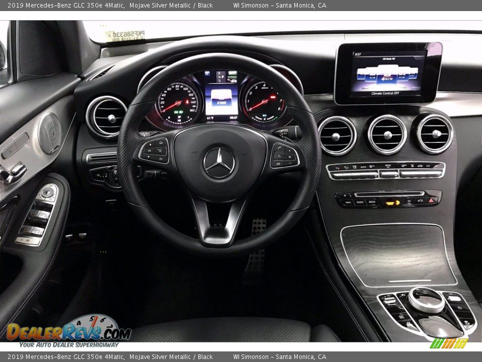 2019 Mercedes-Benz GLC 350e 4Matic Mojave Silver Metallic / Black Photo #4