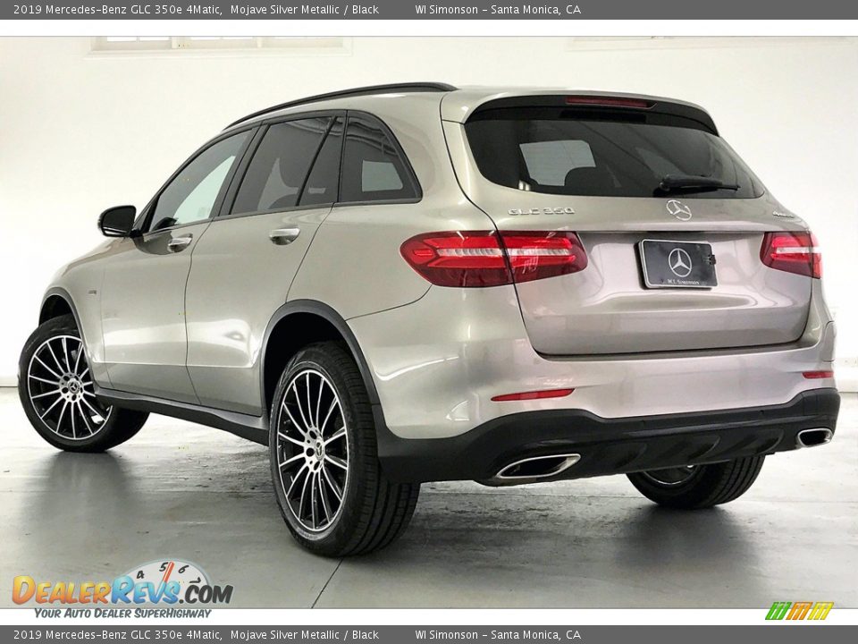 2019 Mercedes-Benz GLC 350e 4Matic Mojave Silver Metallic / Black Photo #10