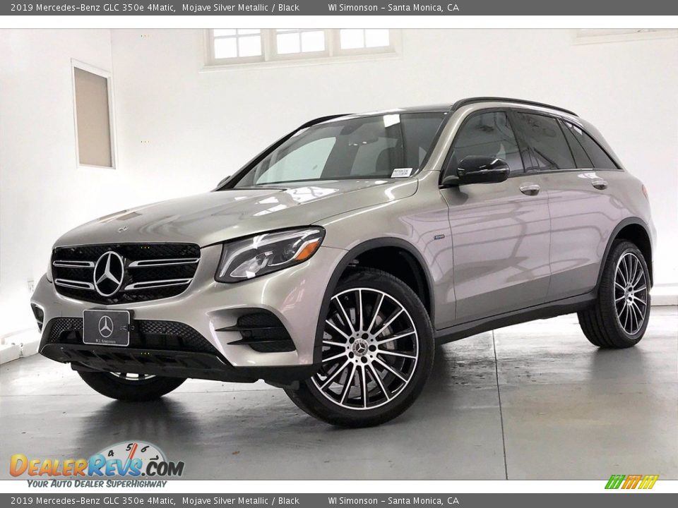 2019 Mercedes-Benz GLC 350e 4Matic Mojave Silver Metallic / Black Photo #12