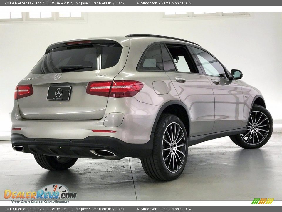 2019 Mercedes-Benz GLC 350e 4Matic Mojave Silver Metallic / Black Photo #13