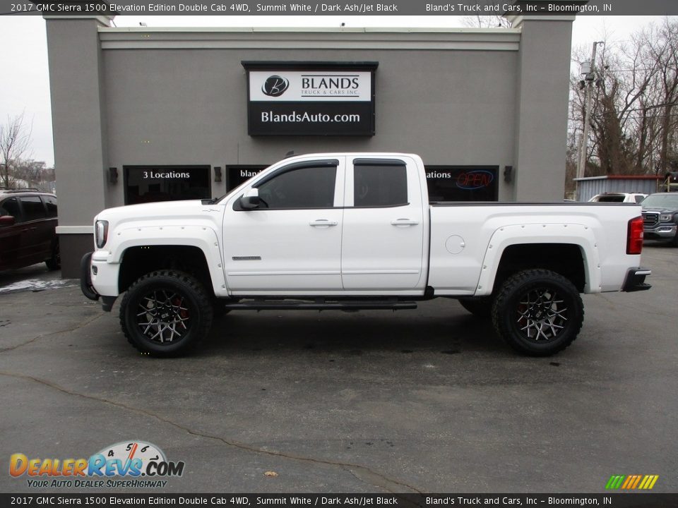 2017 GMC Sierra 1500 Elevation Edition Double Cab 4WD Summit White / Dark Ash/Jet Black Photo #1