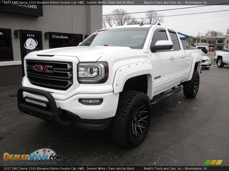 2017 GMC Sierra 1500 Elevation Edition Double Cab 4WD Summit White / Dark Ash/Jet Black Photo #2