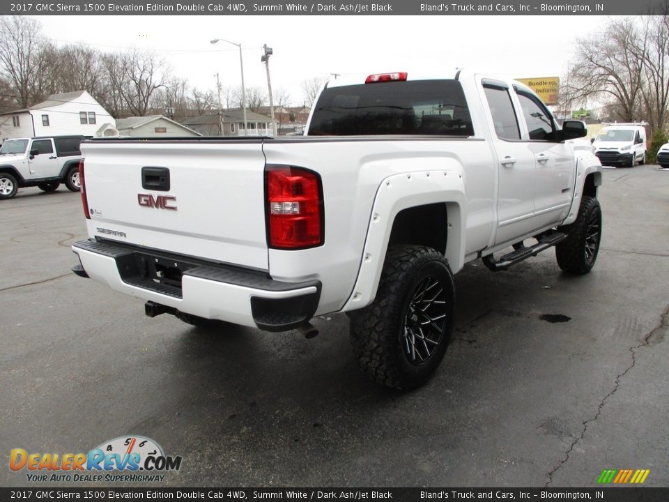 2017 GMC Sierra 1500 Elevation Edition Double Cab 4WD Summit White / Dark Ash/Jet Black Photo #4