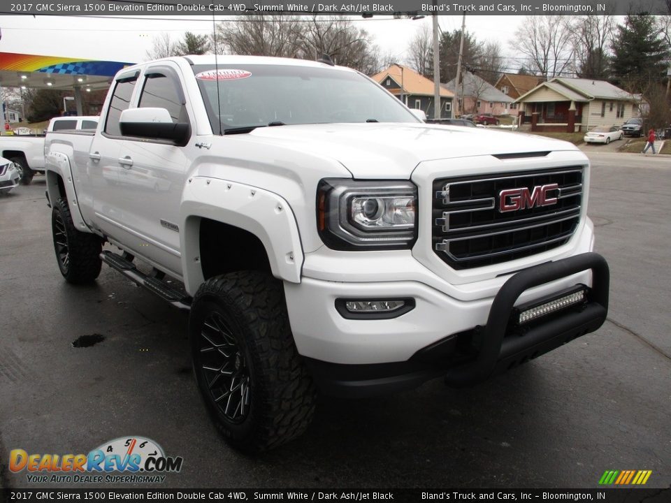 2017 GMC Sierra 1500 Elevation Edition Double Cab 4WD Summit White / Dark Ash/Jet Black Photo #5