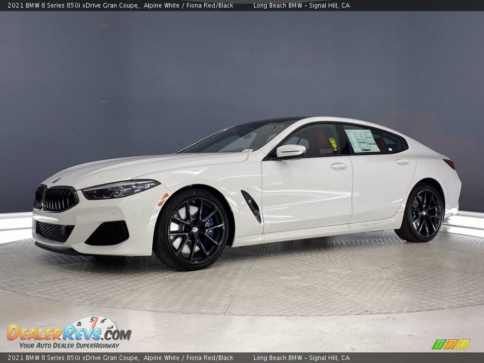 Alpine White 2021 BMW 8 Series 850i xDrive Gran Coupe Photo #7